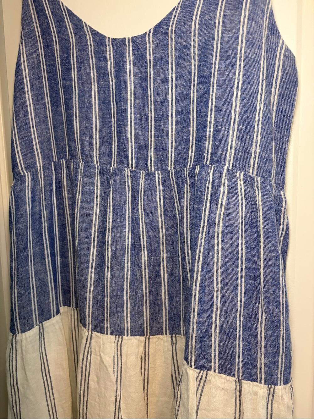 Rails | Blue and White Striped Spaghetti Strap Mini Dress - Picture 3 of 8